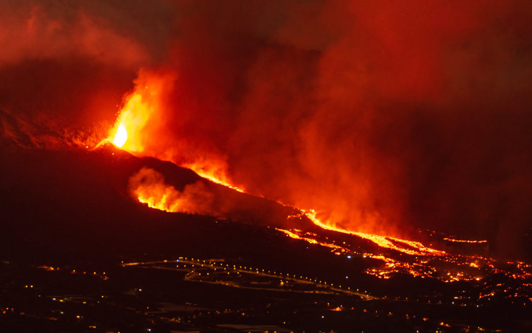A kanári-szigeteki vulkánkitörés 2021.