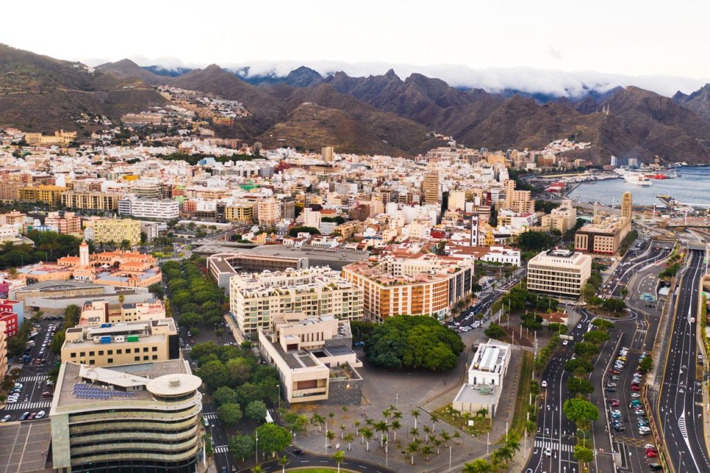 Santa Cruz de Tenerife látkép